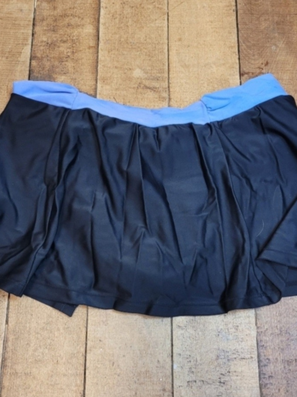 Blue And Black Swim Skirt Small - Picture 2 of 6